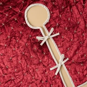 RARE! MAGNOLIA HEARTH HAND X PATTERN TREE SKIRT